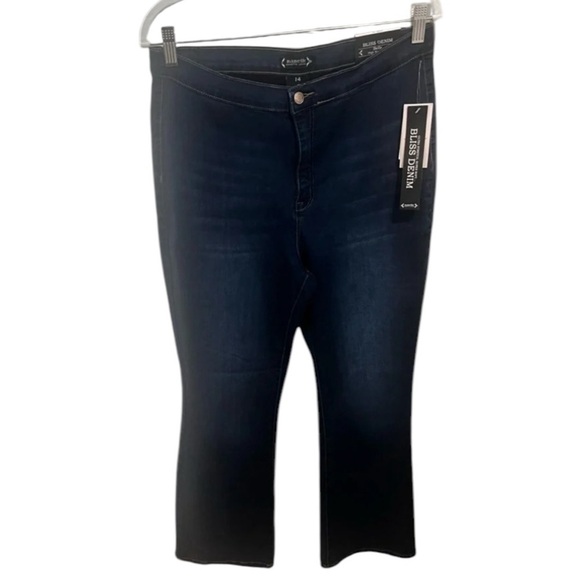 Nanette Lepore size 14 jeans new with tags bliss denim super soft - Picture 4 of 4